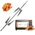 thumbnail image 3 of Travelwant Stainless Steel Air Fryer Fork Roast Chicken Fork Grill Fork Cooking Fish Meat Grilled Fork Grilled Air Fryer Accessories for BBQ Home Kitchen Outdoor Camping-13.46" x 2.76", 3 of 6