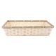 thumbnail image 1 of Bandeja de servir tejida a mano, rectangular, natural, para mesa de baño 40x28.5x9CM, 1 of 9