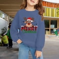 thumbnail image 4 of Mercatoo Children's Sweatshirts for Spring Autumn Winter and Christmas Medium and Large Children's Cat Ear Sweater for Girls, 4 of 6