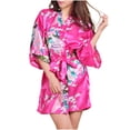 thumbnail image 1 of LSLJS Cardigan Imprimé Ample pour Femmes Ceinture Peignoir Court, Robes Cadeaux pour Femmes, 1 of 4