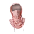 thumbnail image 2 of Protección solar para la cara, gorro portátil para ciclismo, mascarilla y bufanda. Rosa, 2 of 9
