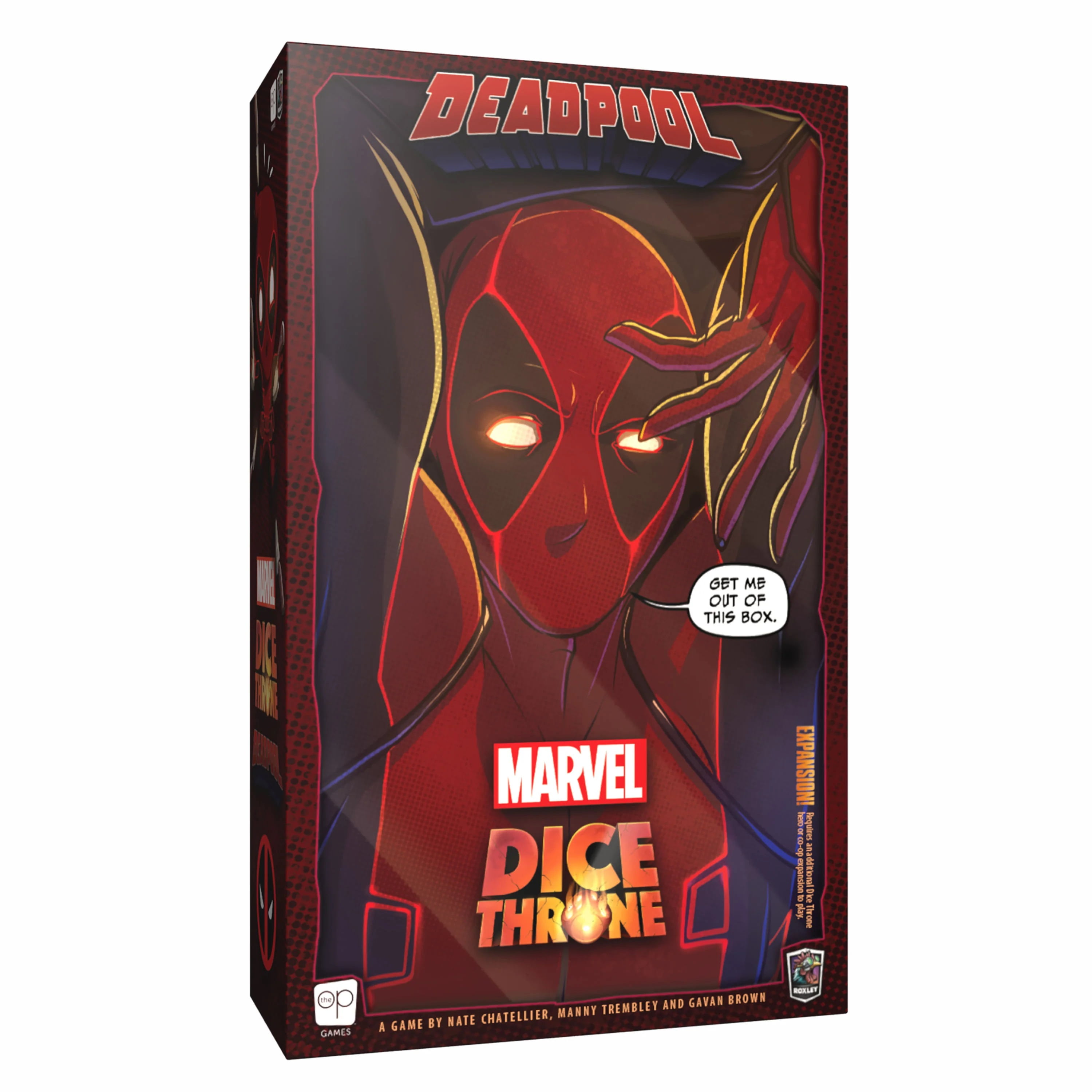 USAopoly Marvel Dice Throne: Deadpool "Deluxe" Expansion Board Game
