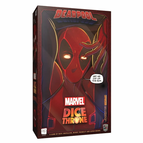USAopoly Marvel Dice Throne: Deadpool "Deluxe" Expansion Board Game