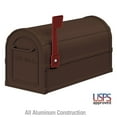 thumbnail image 2 of Salsbury 4850A-BRZ Antique Rural Mailbox, Bronze, 2 of 3