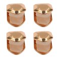 thumbnail image 4 of Miangastore Decorative Teeth Grill Caps Environment Friendly Copper 4Pcs 0.3x0.3in, 4 of 8