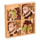 thumbnail image 1 of 12 Uds. De decoración navideña de madera, adorno para árbol de Navidad, decoraciones navideñas Papá Noel, 1 of 9