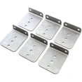 Buy (8) 6" Aluinu L-Type Boat Trailer Bunk Bracket Kit With Stainless