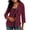 Wine, variant on Lace Cardigans for Women Elegant 3/4 Sleeve Cardigans Lightweight Ladies Open Front Summer Cardigan Business Office Casual Bolero Shrug Womens Blouses for Dress Evening Party Wedding Daily Navy S