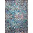 thumbnail image 2 of nuLOOM Brynlee Vintage Area Rug, 6' 7" x 9', Blue, 2 of 2