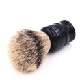 thumbnail image 4 of Parker Safety Razor 100% Silvertip Travel Shave Brush - Black Handle, 4 of 5