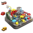 thumbnail image 1 of Juguete de coche de juguete de plástico ABS con forma de rompecabezas para niñas y niños. Estilo 4 con 3 coches, 1 of 6
