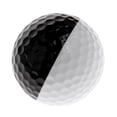thumbnail image 3 of 2x Balle de Golf Entraînement Golf Balles en Mousse Douce Balle d'Entraînement Noir et Blanc, 3 of 5