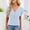 Light Blue(New), variant on PNTUTB Women's Casual Solid Color Ribbed V Neck Button Front Loose Comfortable Short Sleeve T Shirts