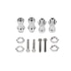 thumbnail image 1 of Tholdsy Adaptadores hexagonales RC de 4 piezas, adaptador de actualización Simple profesional de 12mm a 17mm, Kit de ajuste de extensión resistente Kits de construcción modelo Plata Tholdsy FN001742-08, 1 of 6