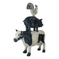 thumbnail image 4 of Ebros Gift 18.5"Tall Large Chicken Pig And Cow Stacked Decorative Statue Plaque, 4 of 8