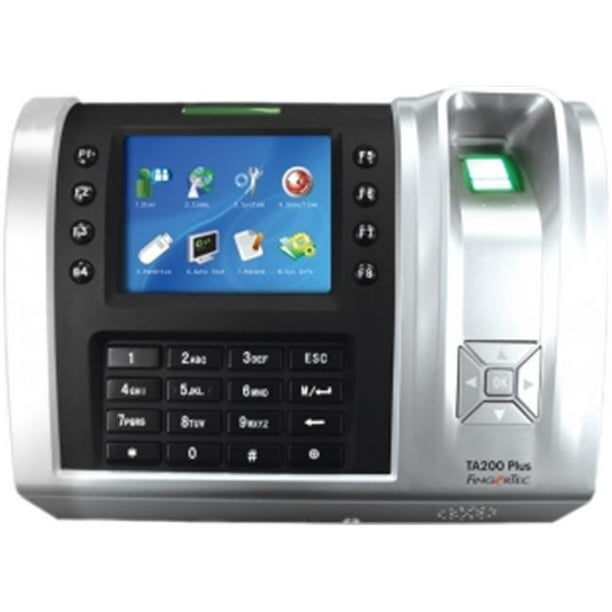 FingerTec USA FingerTec Temps Assistanceta200 Plus Empreinte Digitale Plus Horloge RFID Sans Fil