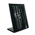 thumbnail image 3 of Expositor de collares, cadenas y pulseras, organizador de joyas (negro) - Tamaño pequeño, 3 of 7