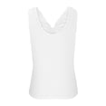 thumbnail image 5 of Kakina CMSX Tank Tops for Women Clearance Women Casual Tanks Sleeveless Buttons Slimming Solid Pullover Vest Blouse Tops Deals, 5 of 6