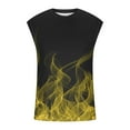 thumbnail image 4 of Men's Workout Tank Tops,Men's 3D Print Sleeveless Tank Tops Summer Novelty Graphic Crewneck Muscle T Shirts Gym Workout Athletic Pullover Tops, 4 of 5