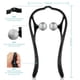 thumbnail image 5 of Masajeador de cuello Brillar Masajeador manual de vértebra cervical Bola de masaje para cuello y espalda negro, 5 of 5