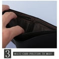 thumbnail image 4 of Kukoosong Wallets for Men Wallet Short Vertical Ultra-Thin Wallet Bank Card Card Package Small Purse Brown One Size, 4 of 7
