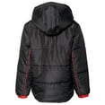 thumbnail image 3 of Jurassic Park Big Boys Zip Up Winter Coat Puffer Jacket Black 10-12, 3 of 5