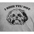 thumbnail image 4 of Old Glory Mens I Shih Tzu Not Short Sleeve Graphic T Shirt, 4 of 6