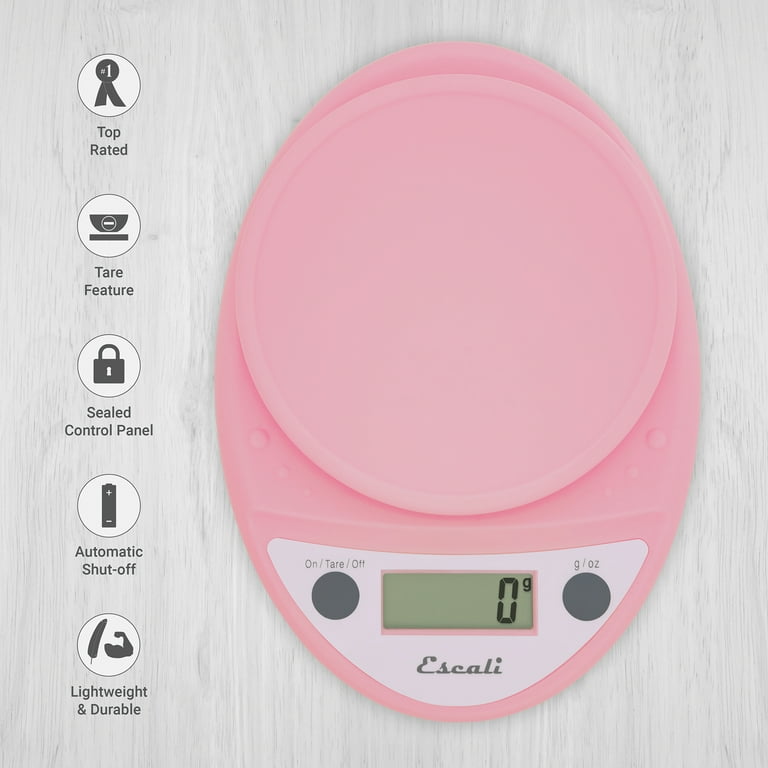 Escali Primo Digital Food Scale Warm Red Postage and Other Uses