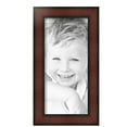 thumbnail image 2 of ArtToFrames 7" x 15" Honors Mahogany Picture Frame, 7x15 inch Brown Wood Poster Frame (WOM-5155), 2 of 7