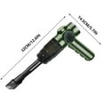 thumbnail image 2 of AuroraX Handheld Car Vacuum,Dry Cordless Lightweight Vacuum Cleaner with Extended Hose and 2 Filters,Rechargeable Strong Suction(Green), 2 of 4