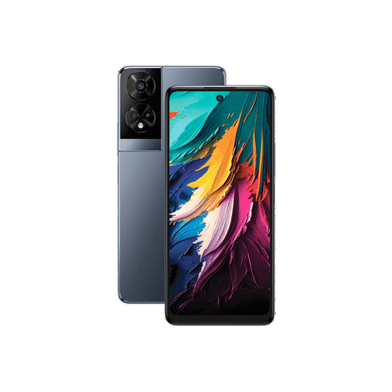 Pre-Owned TCL 50 XE 5G (T614WS) GSM Unlocked Android Smartphone, 128GB, 4GB RAM, Single SIM, Blue