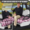 thumbnail image 5 of Whosucclay Golf Breathable Golf Seat Cover Thick for Club Car Yamaha EZGO Icon, Anti-Scratch Golf Cart Seat Towel Blanket Cover, 5 of 7