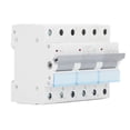 thumbnail image 1 of Dual Power Transfer Switch 3P Manual Transfer Switch 400VAC DIN Rail Mount with Interlock Mechanism 3 Color Indicator for Home RV Generator, 1 of 7