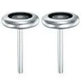 thumbnail image 1 of 2 Rouleaux de Porte de Garage en Acier Zincé 2.76 Pouces, Tige Longue 4.72 Pouces, Argent, 1 of 7