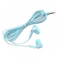 thumbnail image 3 of Earphone, Wired Earphone Ergonomic Ear Design Comfortable To Wear  For Business For Office For Trips Green,White,Blue,Yellow,Gray, 3 of 8