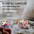 thumbnail image 5 of 24Pack Scented Candles,Soy Wax Jar Candles,Aromatherapy Candles for Home 2.5 OZ Scented Candles for Mom for Christmas Candles, Birthday, Thanksgiving, Mother's Day,Valentine'sDay, 5 of 7