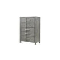 thumbnail image 5 of Modern Style 5-Drawer Chest Made with Wood in Gray, 5 of 14