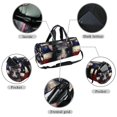 thumbnail image 2 of Independence Day Large Capacity Sports Bag with Interior Zipper Pocket - Ideal Gym Bag, Dance Bag, Soccer Bag - Size 17.7 Inches, 2 of 6