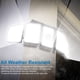 thumbnail image 4 of Paquete de 2 luces solares AmeriTop 300 LED, 7000 K, sensor de movimiento, 4 of 8