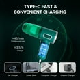 thumbnail image 5 of Rechargeable Cordless Handheld Vacuum Cleaner  3500 Pa Powerful Suction  Wet & Dry Use with 3 Attachments  Lightweight Cleaner for Car  Home  Pet Hair  Stairs  45 min Runtime & Type-C Fas, 5 of 5
