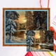 thumbnail image 1 of 14CT contó ilustraciones DIY punto de cruz lienzo paisaje costura Kit adornos, 1 of 9
