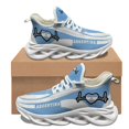 thumbnail image 1 of Zapatos de plataforma casuales de moda con orgullo de la bandera de Argentina, cómodos y ligeros, de malla, zapatillas antideslizantes para adultos, zapatos de regalo, 1 of 6