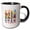 Black/White, variant on 3drose, Utah State. Usa. Local Aspects. Radiant Gift, Charm Souvenir for All, 15oz Two-tone Blue Mug