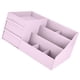 thumbnail image 4 of Caja organizadora de maquillaje Bearachild de PP con cajones estuche cosmético de joyería almacenamiento y organización del hogar rosado 25.2x15.4x11.5cm, 4 of 6