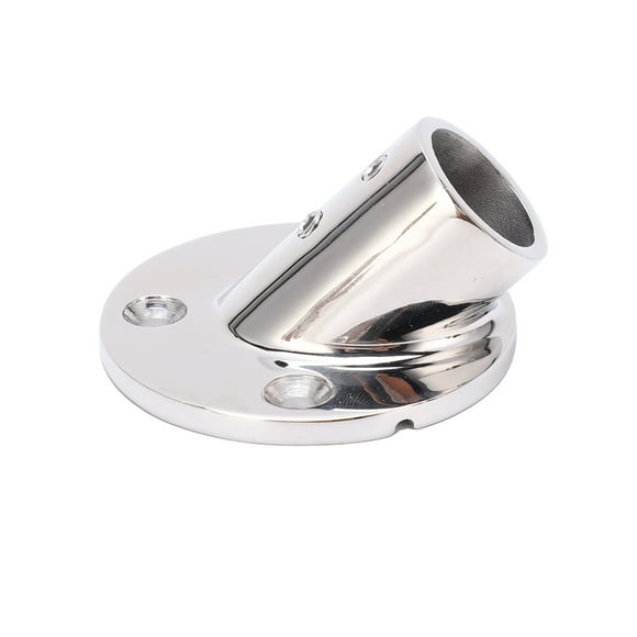 ANGGREK Raccord de Main Courante de Bateau, Tube Rond Incliné Durabilité pour Navire à Vapeur pour Yacht