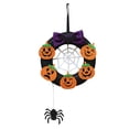 thumbnail image 1 of CSChome Wreath Reusable Fabric Wreath Spooky Ghost Festival Party Decor Ornamental Unique Wreath, 1 of 6