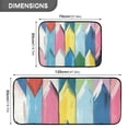 thumbnail image 3 of Colorful Arrow Abstract Kitchen Mat Set of 2 Cushioned Non Slip Rugs for Bedroom Floor Runner Mats, 3 of 7