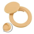 thumbnail image 4 of Patio Garden Table Parasol Umbrella Hole Ring Cover Set 2 Inch Plastic Brown, 4 of 8