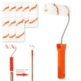 thumbnail image 4 of 10PCS Paint Runner Pro Roller Brush Set Room Decorating Handle Tools Kits, 4 of 9