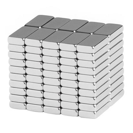 - totalElement 10 x 5 x 2 mm Neodymium Rare Earth Block Magnets N48 (100 Pack)